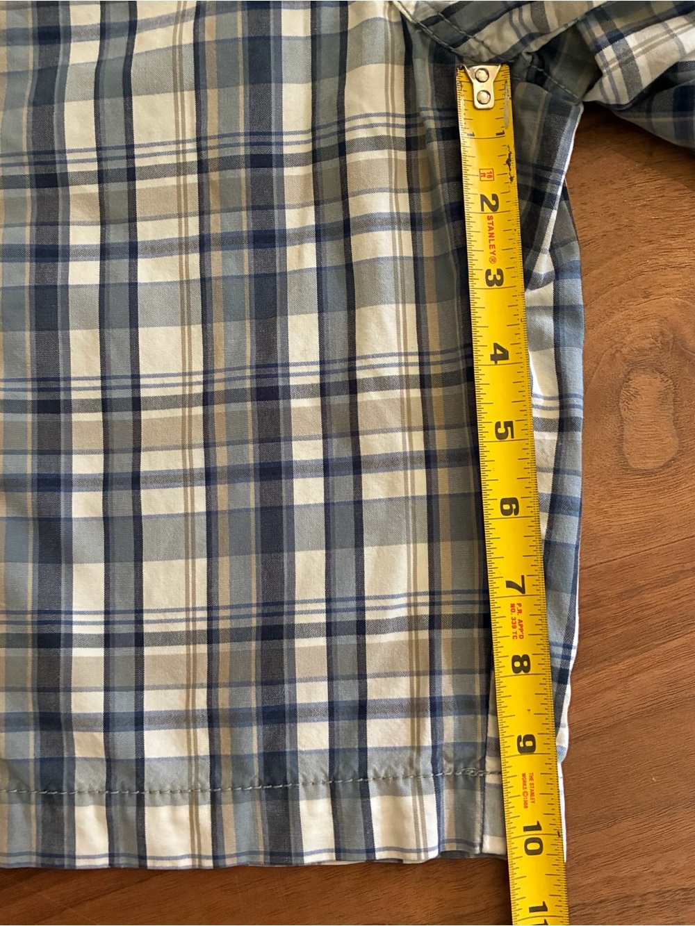 Dockers Plaid Cargo Shorts Men’s 34 - Picture 4 of 7
